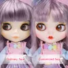 ICY DBS Blyth Doll 1/6 BJD Anime Joint Body White Skin Matte Face Special Combo Including Clothes Shoes Hands 30cm TOY 220217