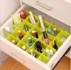 Plastic Drawer Clapboard Adjustable Drawer Divider Household Organizer Storage Ties Socks Bra Underwear Storage DIY Clapboard 32*7CM LSK1670