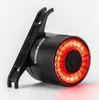 ROCKBROS Cycling Tail Light MTB Road Bike Night Rear Lights Smart Brake Sensor Warning Lamp Waterproof Bicycle Accessories