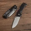 1 Pz di Alta Qualità AD-10 Coltello Pieghevole Tattico S35VN Drop Point Lama Raso Nero G10 + Manico In Lamiera di Acciaio Inossidabile Con La Scatola Al Minuto