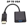 Displayport عرض منفذ DP DP إلى VGA محول كابل الذكور إلى الإناث محول لجهاز الكمبيوتر المحمول الكمبيوتر المحمول HDTV مراقب العارض مع حقيبة OPP MQ200