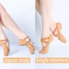 Women Girls Tessuto singolo 132 Shoelace Stretch Slifors Ballerina Ballert Flats Elastic Dance Scarpe 201017 519