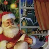 Weihnachten Serie Santa Claus Weihnachten HD Druck Bettdecke / Quilt Cover Set Bettwäsche Königin König Twin Bettwäsche Set für Kinder Erwachsene 201210