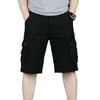 Летние повседневные карманные шорты грузов хип-хоп мужские бегуны общие военные короткие брюки плюс размер 46 спортивные штаны Y200403