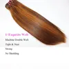 Dilys brasilianisches glattes Funmi-Haarbündel mit Spitzenfront, gemischte Farbe, indisches reines Echthaar, mit 13 x 4-Verschluss, 822 i2322998