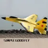 F16 SU35 RC Plane EPP Espuma Flying Glider Ala fija Fight Aircraft 2.4G Control remoto eléctrico Avión Phantom rc Fighter Toys T200727