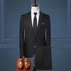 New Men Plus Size 5XL Slim Casual Blazer+Pants Men Suits for Business Office Formal Party Wedding 2 Pieces Men Blazer Set 201105