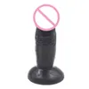 Nxy Dildo Camatech 11cm 4 3 Inch Realistic Black Mini Silicone s Masturbator g Spot Anal Plug Small Pussy Penis Suction Cup Butt T9669492