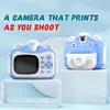 Pickwoo Kid Toy Mini appareil photo numérique mignon pour enfants bébé jouets pour enfants photo appareil photo à impression instantanée cadeau d'anniversaire pour filles garçons LJ201105