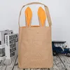Rabbit Ears Canvas Handbag Practical Portable Cute Easter Theme Gift Storage Bag Party Supplies For Kids Use Many Colors 8yb2 ZZ