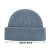Stickade hattar termisk skalle 14 färger vinter varma män skalle beanie hatt brimfri mode casual melon cap dda7035557821