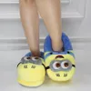 Cute Cartoon Anime Slippers Cute Minion Plush Indoor Slippers For Adults Women Men Winter Home Slippers 20102679110948766101