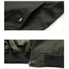 Легкая мужская куртка осень дышащая верхняя одежда военная портативная ветровка армии зеленый бомбардировщик тактическая куртка 5XL плюс размер 201123