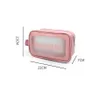 HBP Waterproof Transparent Scrub Bag Large Capacity Portable Travel Wash BagS PVC Cosmetic Storage handBag