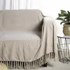 Täcken Battilo Fluffy Cozy Chenille Kasta filt med dekorativ frans för soffa Soffa Stol Bed Office Home Décor, 130 * 170cm