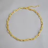 Латунь с 18K Gold Pave Chains Choker Ожерелье Женщины Ювелирные Изделия Дизайнер T Шоу Взлетно-посадочная полоса Сладкая Бохо Япония Корейский образец Модный Q0531