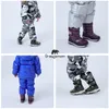 -30 degrés Russie hiver chaud bébé chaussures mode chaussures pour enfants imperméables filles garçons bottes de neige enfants chaussures rainboots LJ201203