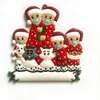 Noel Süs DIY Selamlar 2020 Karantina Noel doğum günü partisi Aile Noel ağacı kolye PVC Yüz kolye Maske