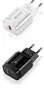 Hurtownia 18 W Ładowarka ścienna 1 Port QC 3.0 USB 3a Max Szybki adapter ładowania Kompatybilny dla Pad Samsung LG (czarny / biały)