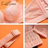 FallSweet Plus Size Bras for Women Full Coverage Push Up Bra Sexy Lace Bralette C D E Cup Ladies Brassiere Femme LJ200821