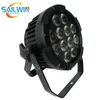 8X LOT IP65 للماء 12x18W 6in1 RGBAW + UV بطارية تعمل بالطاقة اللاسلكية APP تحكم بالهاتف LED الخفيفة الاسمية DJ المرحلة LED UPLIGHT