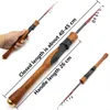 168cm 185 cm Ultra licht UL Power Telescopic Hengel Spinning Lokken Gewicht 1-5G Kinderen Beginners Vangen Kleine Fish Pole 220111