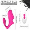 Nxy Vibrators G Spot Finger Vibrator с 9 мощной вибрацией текстурированной головкой для интенсивной стимуляции Беспроводной пульт дистанционного управления Водонепроницаемый 0105