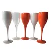 Moet Cups Acrylic Unbreakable Champagne Vine Glass Plastic Orange White Chandon Wine Ice Imperial Goblet302L