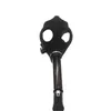 Masque à gaz de silicone Lumineux Bong Eau Type de droite Shasiha Acrylique Fumeurs Tuyaux de tabac assemblé Silicone Hookah Tobaco