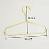 wholesale Nordic Style Metal Children Hanger Kids Pet Dog Clothes Baby Clothing Storage Hanger Rose Gold DH9620