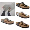 Gizeh Mens Cork Terlik Slaytları Siyah Üçlü Kırmızı Golf Beyaz Kadınlar Plaj Sandalet Flip Flips Eve Açık Moor Lefeters Moda Lüks Tasarımcı Eğitimleri EUR 34-47