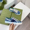 Tasarımcılar Tenis 1977 Spor Sneaker Canvas Luxurys Ayakkabı Bej Mavi Yıkalı Jakard Denim Kadın Ayakkabı Ace İşlemeli Vintage Casual Spor Sakinleri