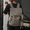 Top qualité nouveau style design de luxe hommes sac à dos à double épaule femmes sac d'ordinateur portable grand étudiant Bookbag en cuir sacs de voyage en plein air