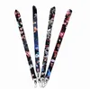 Newstyle Jujutsu Kaisen Japanse Anime Lanyards Sleutelhanger Houder Id Card Pass Hang Touw Lariat Badge Houder Sleutelhanger