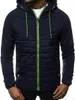 New Casual Hoody Spliced Jacket Uomo Felpe con cappuccio Felpe Fashion Coat Cardigan con cappuccio Plus Fleece Clothes T200106