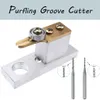 NAOMI Violin Purfling Groover Cutter Carrier Adjustable Stand Violin Making Luthier Tool 12mm 20mm Miling Cutters6463794