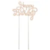 Metal Happy Birthday Cake Topper Cake Tools Party Cakes Decoration 1221953