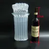 32 * 8cmの空気ダンネージ袋の空気充填された保護ワインのボトルラップの膨脹可能なエアクッションのコラムラップバッグフリーポンプ