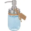 304 из нержавеющей стали Mason Jar Soap Dispenser насос крышка и воротник для жидкого лосьона насоса