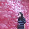 100pc pink feather 1520cm white romantic wedding favor birthday party decoration accessories Backdrops po prop Y2010067569227