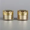 5G 15G 10G 20G GOLD SILVER CROWN LUXURY BEAUTY JARS Makeup Lotion Cream Nail Art Products Refillerbara flaskor Kosmetiska behållare