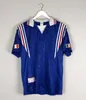 1998レトロバージョンフレンチサッカージャージ96 98 02 04 06 Zidane Henry Maillot De Foot Soccer Shirt 2000 Home Trezeguet Football Uniorm