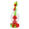 Paddestoelwasah Unique Design Olie Rig Bong Pipe Tabak Bubbler Glass Bongs met DAB Kom