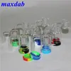 Glass Ash Catcher Hookah Bongs 90 45 grader 14mm 18mm med kvarts banger Ashcatcher Bubbler Bong Oil Rigs