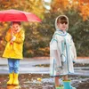 poncho à pluie claire