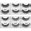 5 paren / boxed imitated nerts eyelashes6 stijlen 3d valse wimpers zachte natuurlijke dikke nep wimper 3d oog wimpers nertsen valse wimper