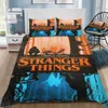 Hot Horror Movie Stranger-Things Set biancheria da letto 3D Set copripiumino stampato Twin Full Queen King Size Dropshipping 201211