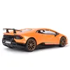 Bburago 124 Hurricane Performmante Orange Sports Car Static Die Cast Vehicles Collectible Model Car Toys LJ2009305678581