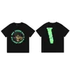 Youngboy Co Branded Men's T-Shirts Panther Big v Short Sleeve Vibe Loose Hip Hop T-shirt