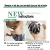 320ML Botanical Bubble Hair Dye Shampoo Gentle Healthy Long Lasting Color Black Shampoo For Women Organic Herbal Hair Dyeing